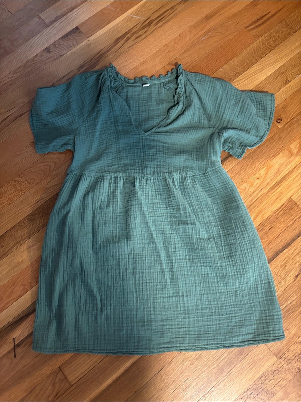 Old Navy Sage Green Midi Dress